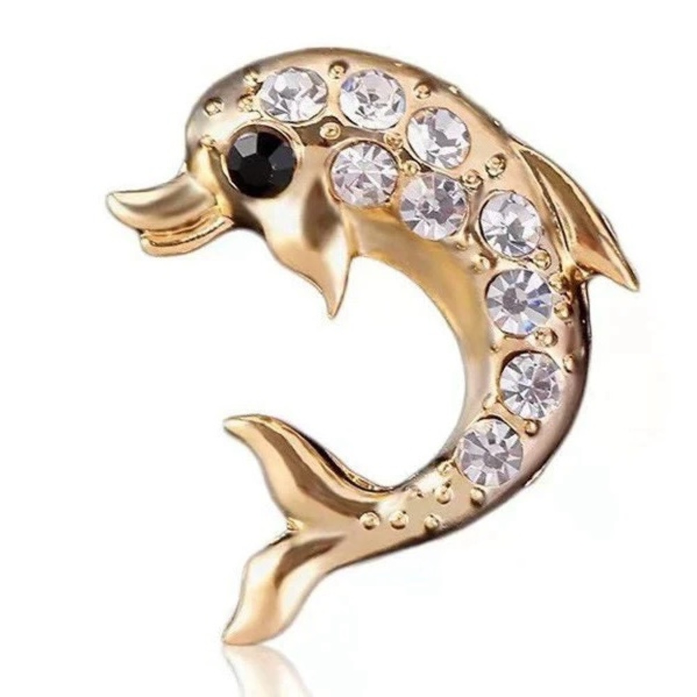 Dolphin Brooch Dolphin Pin